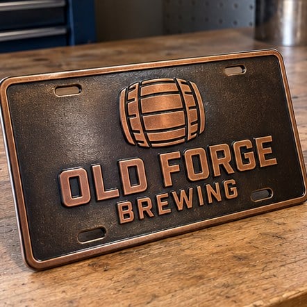 Custom Embossed License Plates