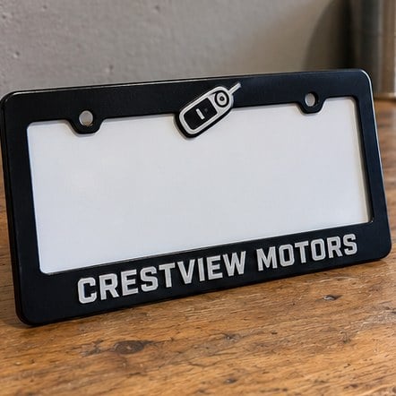 Custom Dealer License Plate Frames