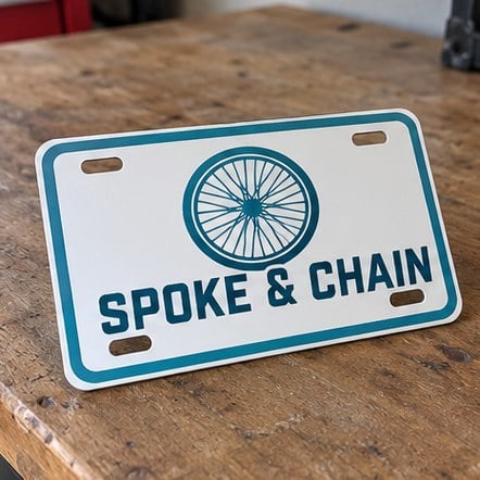 Custom Motorcycle and Bike Plates